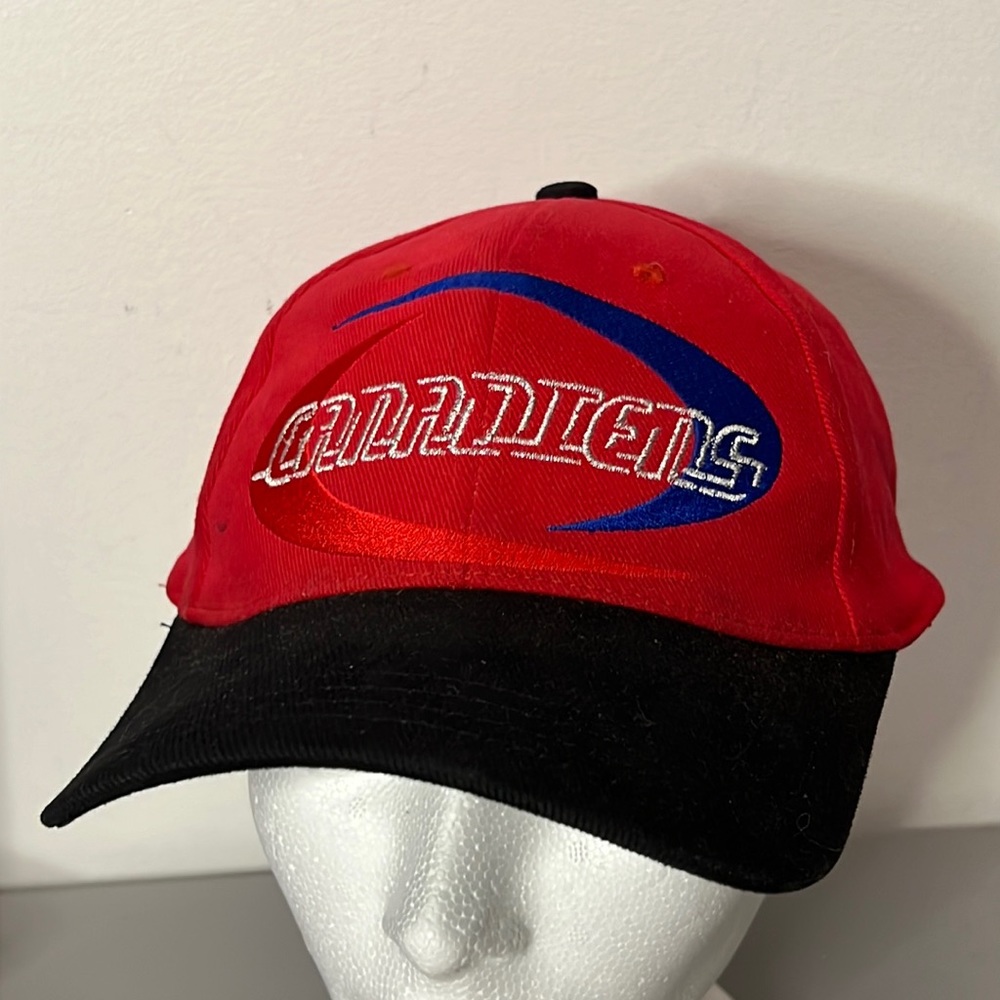 Vintage 90's Novel Teez Montreal Canadiens Spell Out Cap Hat NHL